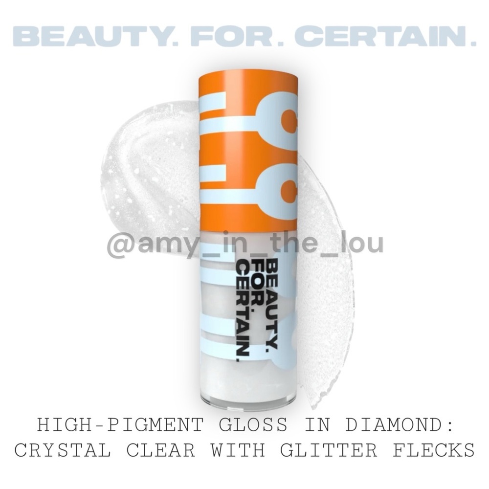 High-Pigment Gloss in Diamond by Beauty. For. Certain.